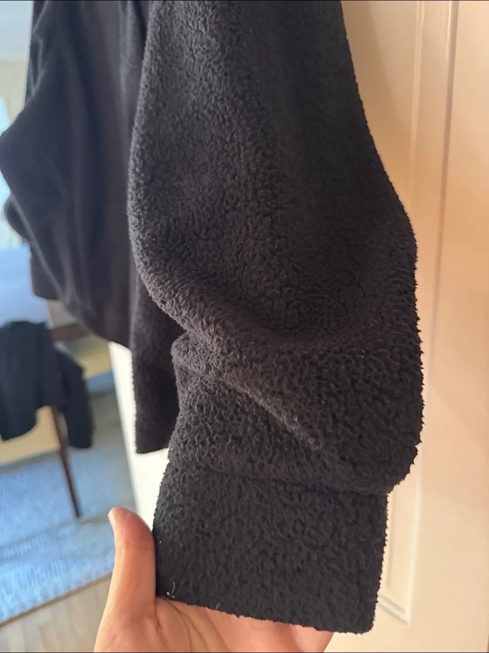 ALO Yoga Black Teddy Sherpa Jacket